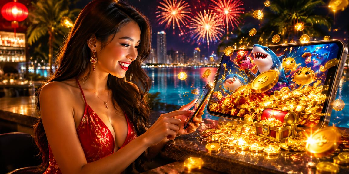 Người dùng trải nghiệm casino và nhận thưởng tại lễ hội biển Nha Trang